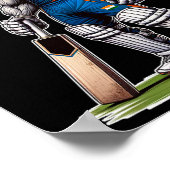 India Elephant Cricket Player Cricketer  ポスター (角)