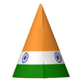 India flag パーティーハット (裏面)