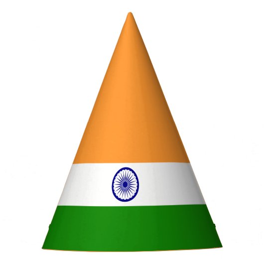 India flag パーティーハット (正面)