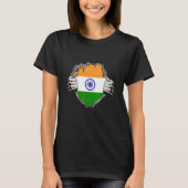 India flag tシャツ (正面)