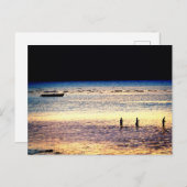 India - Havelock Island (Swaraj Dweep) Sunset ポストカード (正面/裏面)