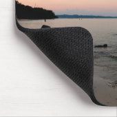 India - Havelock Island (Swaraj Dweep) Sunset マウスパッド (コーナー)