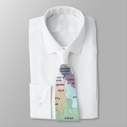 india_Political地図 ネクタイ (タイ)