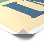 India Poster Kashmir Native Art Indian Print ポスター (角)