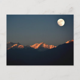 India - Sikkim, Pelling sunset ポストカード