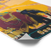 India Vintage Travel Posterを参照 ポスター (角)