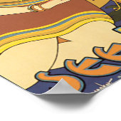 India Vintage Travel Posterを参照 ポスター (角)