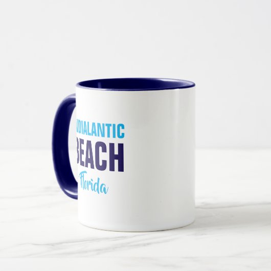 Indialantic Beach Florida Coffee Mug マグカップ (正面左)
