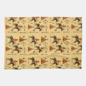 Indian art キッチンタオル (横)