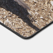 Indian Blue Peafowl deskmat デスクマット (コーナー)