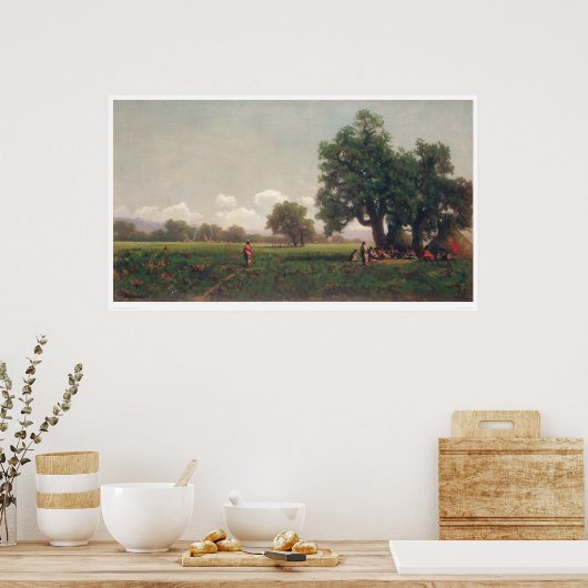 Indian Camps (0716A) ポスター (キッチン)