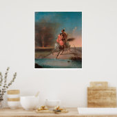 Indian Captive (0745A) ポスター (キッチン)