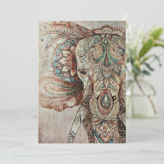 Indian Elephant 招待状 (スタンド正面)