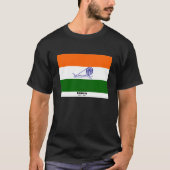 Indian flag 1931 ultimate fit know your country tシャツ (正面)