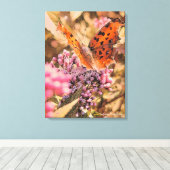 Indian Fritillary:Premium Canvas キャンバスプリント (インサイチュ (ウッドフロア))