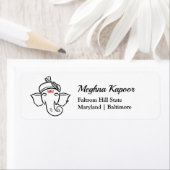 Indian God Ganesh Traditional Wedding ラベル (インサイチュ)