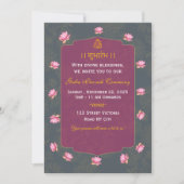 Indian Griha Pravesh Ceremony Invitation Card 招待状 (正面)
