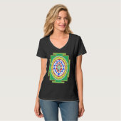 Indian Hindu Wedding  for Indians Sri Yantra Diagr Tシャツ (正面フル)