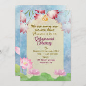 Indian Housewarming Invitations  招待状 (正面/裏面)