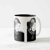 Indian Lady Mug ツートーンマグカップ (正面右)