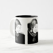Indian Lady Mug ツートーンマグカップ (正面左)