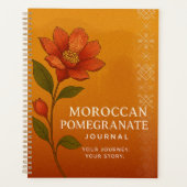 Indian Lotus Journal: Nature-Inspired Notebook for プランナー手帳 (正面)