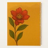 Indian Lotus Journal: Nature-Inspired Notebook for プランナー手帳 (裏面)