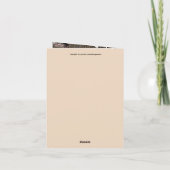 Indian MotorBike Birthday カード (裏面)