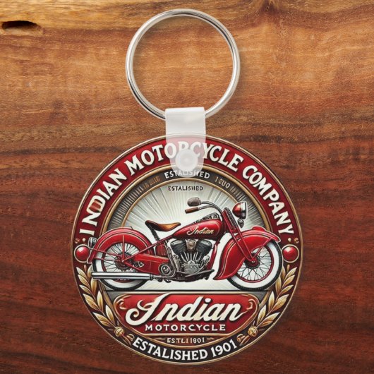 Indian Motorcycle キーホルダー (正面)