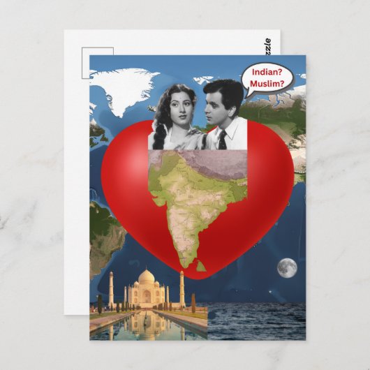 Indian Muslim ポストカード (正面/裏面)