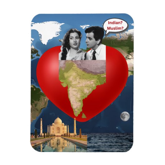 Indian Muslim マグネット (縦)