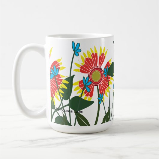 Indian Paintbrush Coffee Mug コーヒーマグカップ (左)