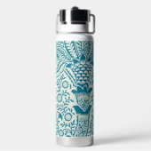 Indian Pattern, William Morris ウォーターボトル (背面)