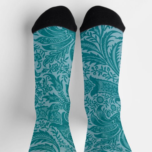 Indian Pattern, William Morris ソックス (上部)