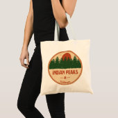 Indian Peaks Wilderness Colorado トートバッグ (正面(商品))