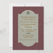 Indian Rice Feeding Ceremony Invitations  招待状 (正面)