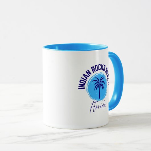 Indian Rocks Beach Florida Coffee Mug マグカップ (正面右)