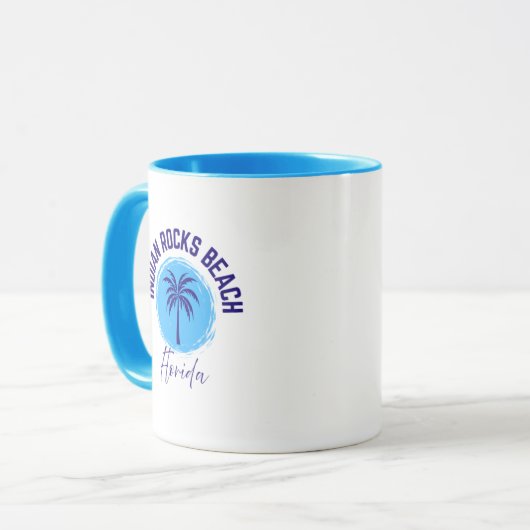 Indian Rocks Beach Florida Coffee Mug マグカップ (正面左)