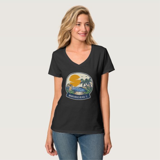 Indian Rocks Beach Florida Tシャツ (正面フル)