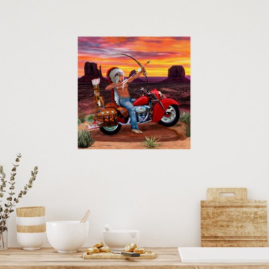 Indian Spirit Forever ポスター (キッチン)