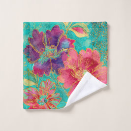 Indian style design ウォッシュタオル