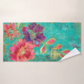 Indian style design bath towel バスタオル (バスタオル)