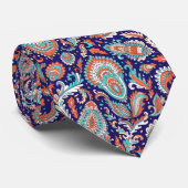 Indian style paisley floral seamless pattern ネクタイ (ロール)