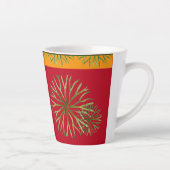 Indian Summer on a Small Latte Mug (M) カフェラテマグ (右)