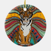 Indian tiger セラミックオーナメント (裏面)
