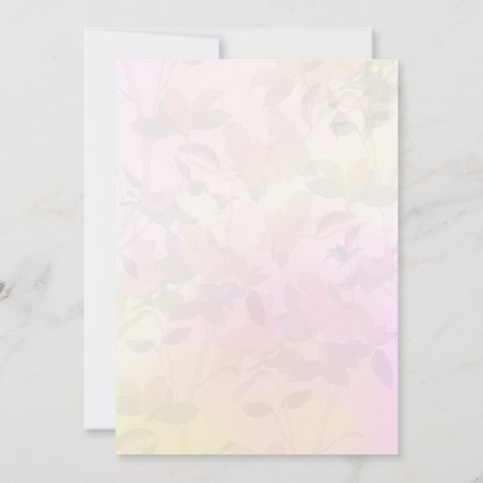 Indian Wedding Haldi Ceremony Invitations  招待状 (裏面)