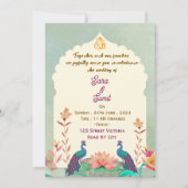 Indian Wedding Invitations  招待状 (正面)