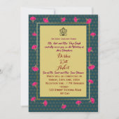 Indian Wedding Invitations  招待状 (正面)
