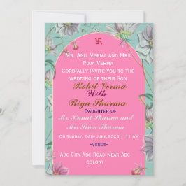 Indian Wedding Invitations  招待状