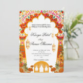 Indian Wedding Invitations for USA 招待状 (スタンド正面)